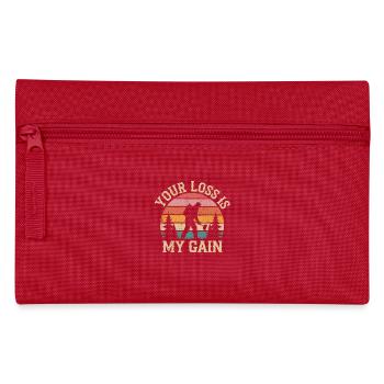 Passion for treasures and adventures - Pencil Case - red - Front
