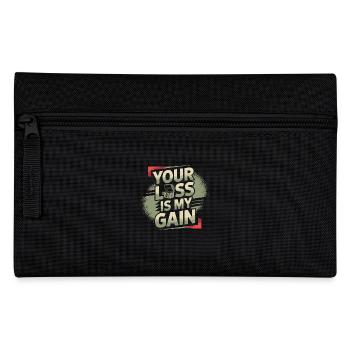 For treasure hunters with a sense of humor - Pencil Case - black - Front