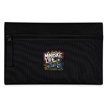 Passion for minibikes - Pencil Case - black - Front