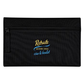 Retraite Saison 2025 Ciao Le Boulot - Trousse - noir - Devant