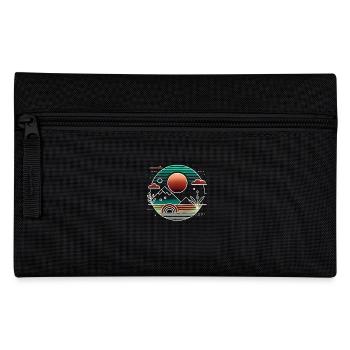 Coucher de soleil comme si l’IA le faisait - Trousse - noir - Devant