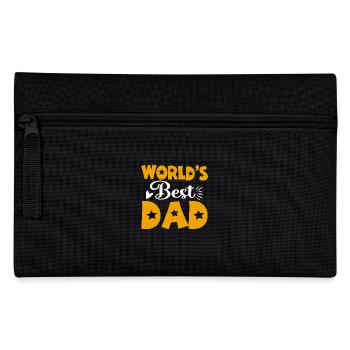 Best Dad Father´s Day Husband Men Daddy Father Man - Pencil Case - black - Front
