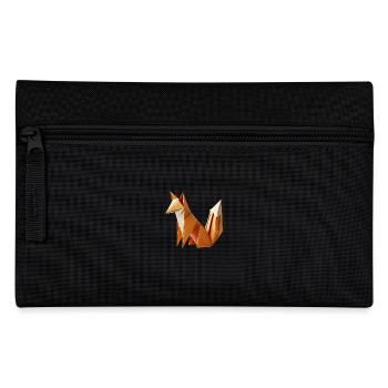 fuchs origami - Federtasche - Schwarz - Vorne