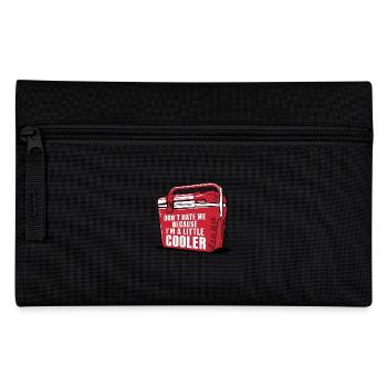 Wenig cooler Humor - Federtasche - Schwarz - Vorne