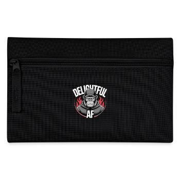 Delightful AF Gorilla Streetwear Graphic - Pencil Case - black - Front