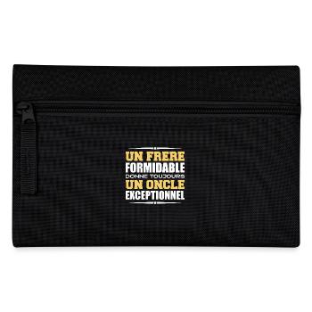 An Exceptional Uncle Gift for Brother - Pencil Case - black - Front