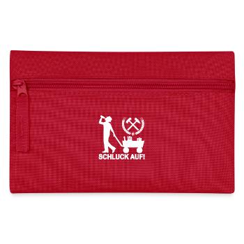 Schluck Auf - Federtasche - Rot - Vorne