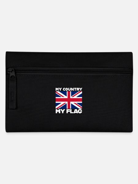 My Country -My Flag - Pencil Case - black