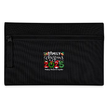 Frohe Weihnachten - Federtasche - Schwarz - Vorne