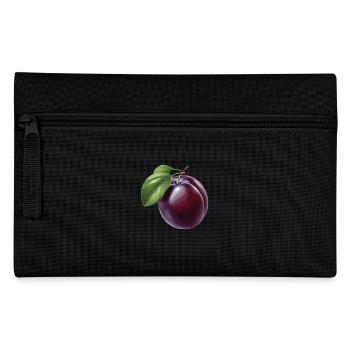 Pflaume - Federtasche - Schwarz - Vorne