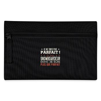 Un Snowboardeur, le Métier de Rêve Mis à l’Honneur - Trousse - noir - Devant