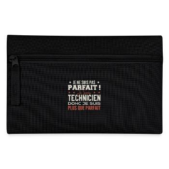 A Technician, the Dream Profession in the Spotlight - Pencil Case - black - Front