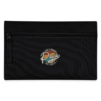 Papa like a grandpa only cooler - Trousse - noir - Devant