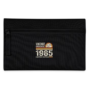 Vintage 1965 Cassette 1965 - 60th Anniversary 1965 - Pencil Case - black - Front