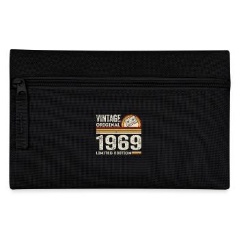 Vintage 1969 Cassette 1969 - 56th Anniversary 1969 - Pencil Case - black - Front