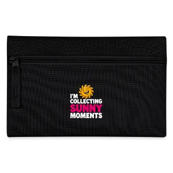 Sunny Summer Moments Vibes Summer Sun - Pencil Case - black - Front
