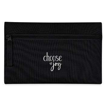 Wählen Sie Joy Motivational Typography - Federtasche - Schwarz - Vorne
