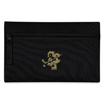 Penguin Hockey Minimalist Players - Pencil Case - black - Front