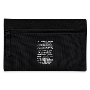 MARSEILLE QUARTIERS-Blanc - Trousse - noir - Devant