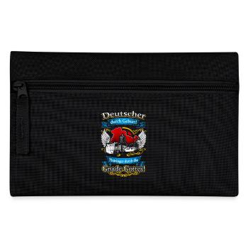 Stolzer Thüringer – Tradition in der Heimat - Federtasche - Schwarz - Vorne