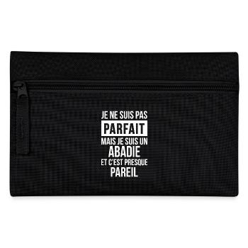 Nom de Famille - ABADIE - Trousse - noir - Devant