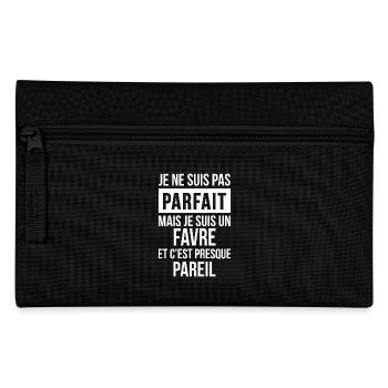 Nom de Famille - FAVRE - Trousse - noir - Devant