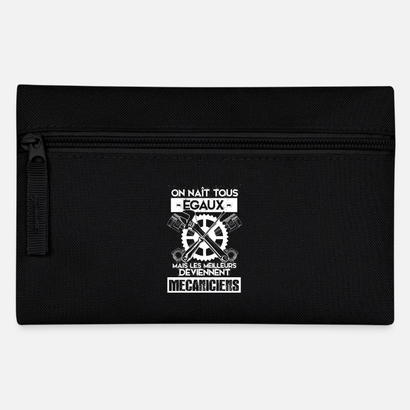 MECANICIEN (blanc) - Trousse - noir