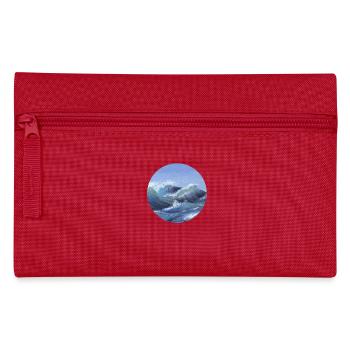 the sea - Pencil Case - red - Front