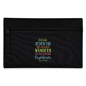 Erzieherin - Kleine Wunder - Federtasche - Schwarz - Vorne