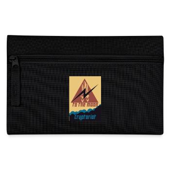 Cryptoriot - Federtasche - Schwarz - Vorne