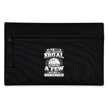 Drôle de basket-ball BBall chemise tous les hommes égaux - Trousse - noir - Devant