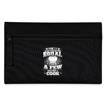 Drôle cuisinier cuisine chemise tous les hommes égaux - Trousse - noir - Devant