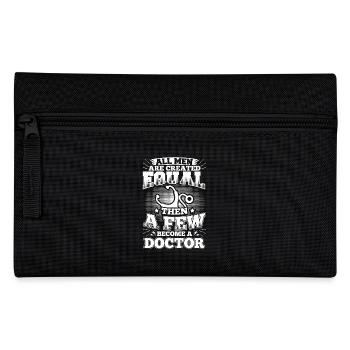Funny Doctor Doc Shirt All Men Equal - Federtasche - Schwarz - Vorne