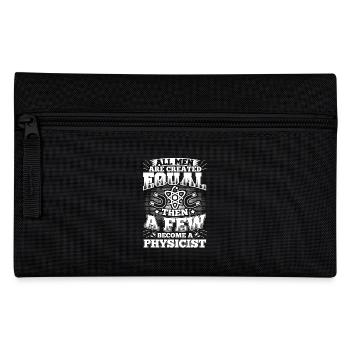 Physique drôle Physicien T-shirt tous les hommes égaux - Trousse - noir - Devant