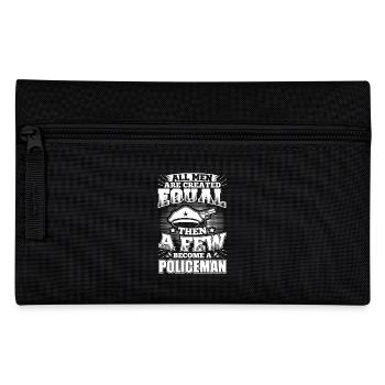 Police drôle Policeman shirt tous les hommes égaux - Trousse - noir - Devant