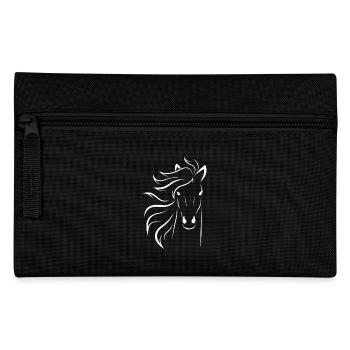 Horse Rider Love Illustration - Trousse - noir - Devant