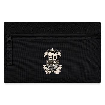 50 Years T-Shirt Gift Idea Christmas Funny - Pencil Case - black - Front