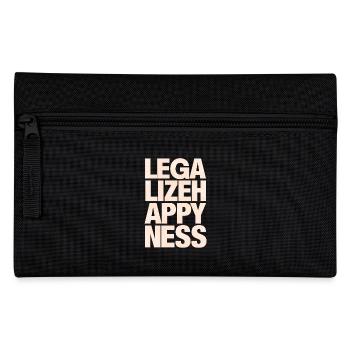Legalize Happiness T-Shirt - Pencil Case - black - Front