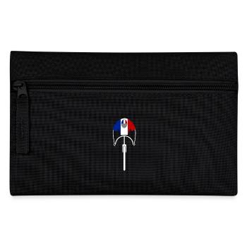 Faire du vélo France - Trousse - noir - Devant