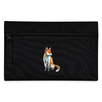 Fox - Pencil Case - black - Front