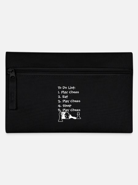 Chess To Do List Chemise - Trousse - noir