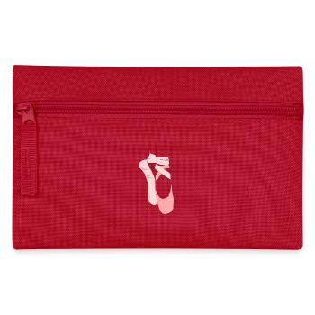 Ballettschuhe - Federtasche - Rot - Vorne