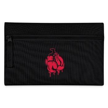 Boxhandschuhe - Federtasche - Schwarz - Vorne