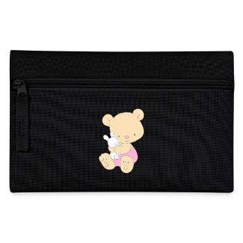 Teddy Bear with Toy Bunny - Trousse - noir - Devant