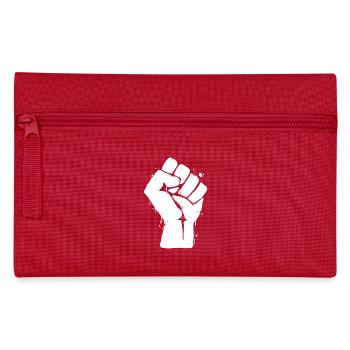 Poing de rébellion - Trousse - rouge - Devant