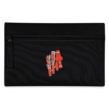 Clarinet Disassembled - Pencil Case - black - Front