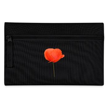 Poppy Poppy Poppy Poppy - Pencil Case - black - Front