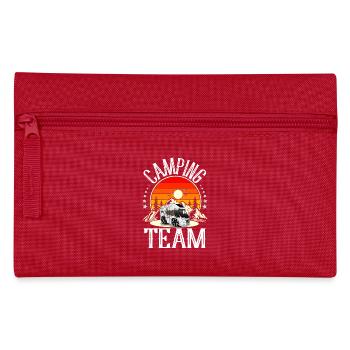 Équipe de camping - Trousse - rouge - Devant