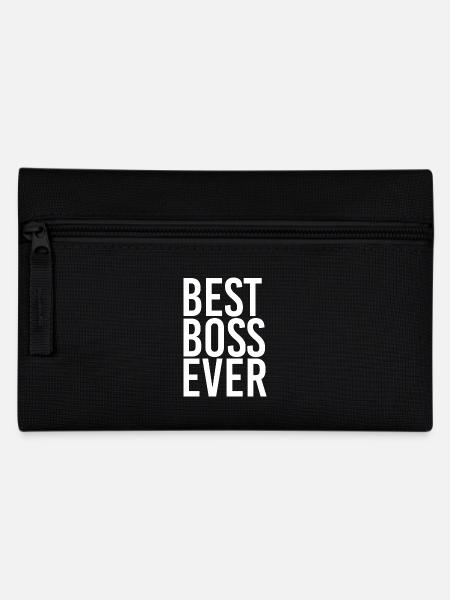 BEST BOSS EVER - Federtasche - Schwarz