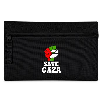 Save gaza - Trousse - noir - Devant